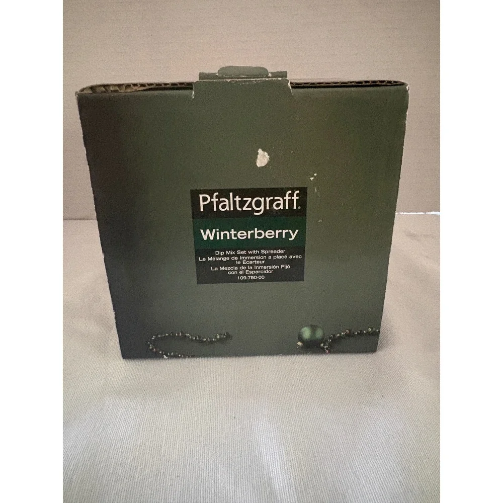 Pfaltzgraff winterberry dip